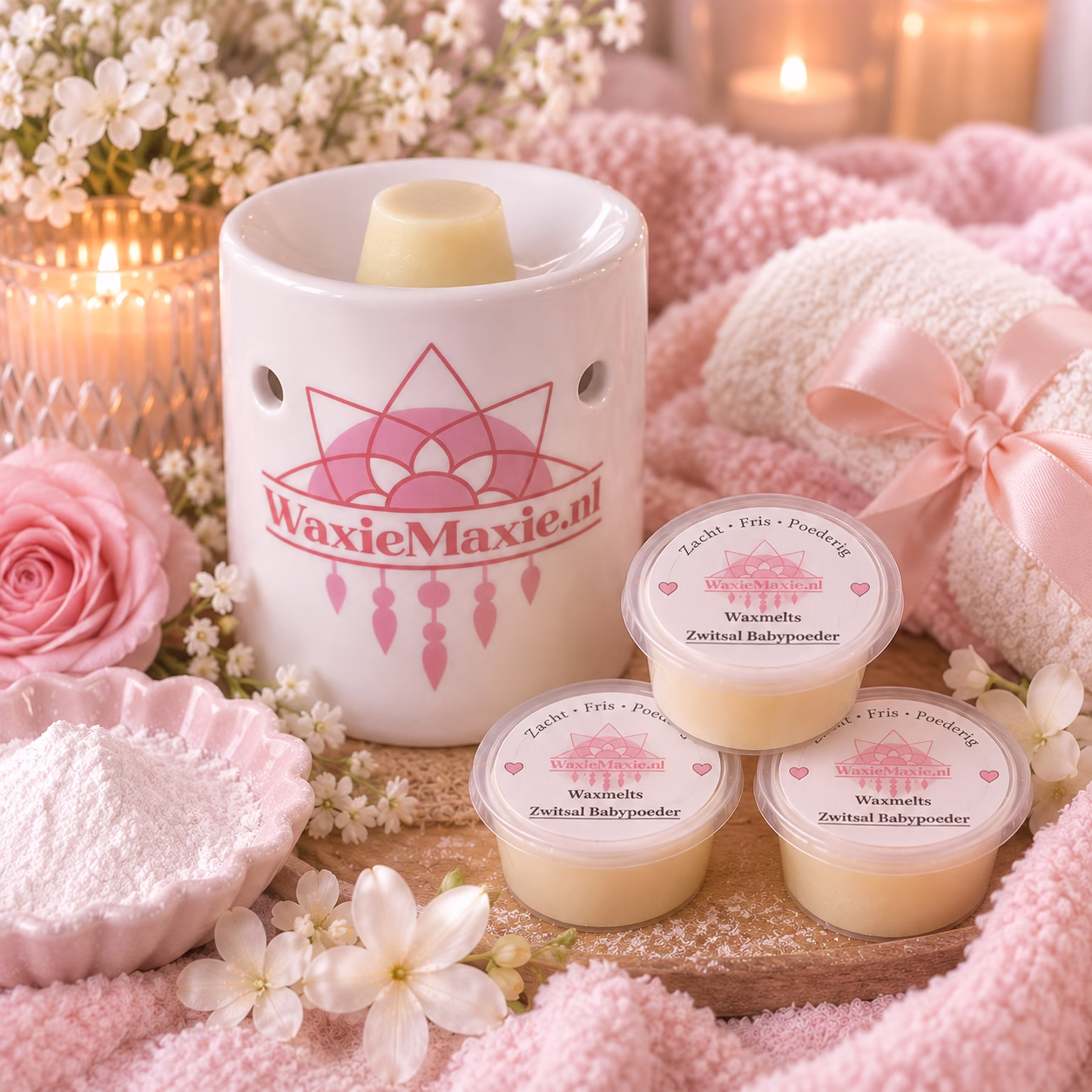Waxmelts Babypoeder 1 Waxmelts Babypoeder